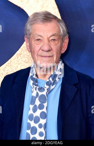 Sir Ian McKennen assistant à la photocall de Cats à l'hôtel Corinthia, Londres Banque D'Images