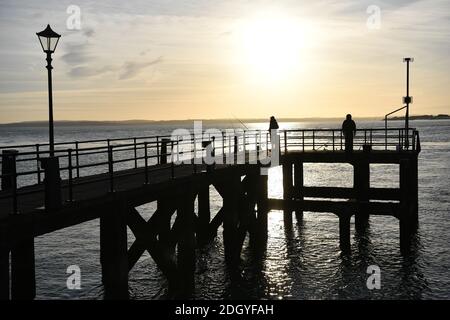 GV's and stock of Old Town, Portsmouth, Hampshire, mercredi 2 décembre 2020. Banque D'Images