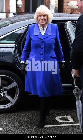 La duchesse de Cornwall visite le Kiln Theatre, Kilburn, Londres. Le crédit photo devrait se lire comme suit : Doug Peters/EMPICS Banque D'Images