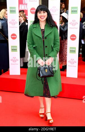 Melissa Hemsley arrive au Prince's Trust Awards 2020 au London Palladium, Londres. Crédit photo devrait se lire: Doug Peters/EMPICS Banque D'Images