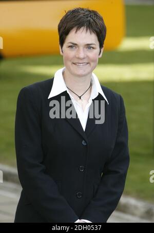 Dame Ellen MacArthur au Old Royal Naval College, Greenwich, Londres. Banque D'Images