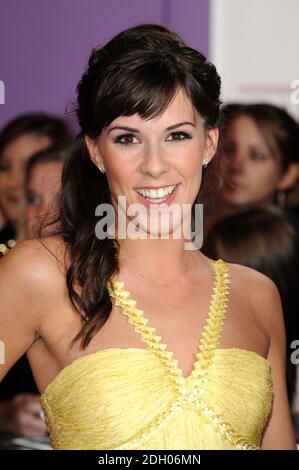 Verity Rushworth arrive pour les British SOAP Awards 2008 au BBC Television Center, Wood Lane, Londres, W12. Banque D'Images