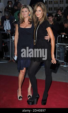 Trinny Woodall et Susannah Constantine arrivent aux GQ Men of the Year Awards 2008 qui se tiennent à l'Opéra royal de Covent Garden, dans le centre de Londres. Banque D'Images