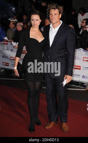 James Cracknell et Beverley Turner arrivent aux Pride of Britain Awards 2008, London Television Center, South Bank, Londres. Banque D'Images