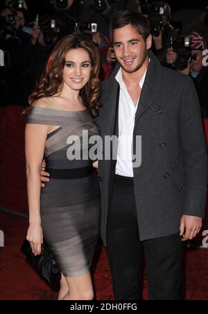 Kelly Brook et Danny Cipriani arrivent au British Comedy Awards 2008, au London Television Centre, South Bank, Londres. Banque D'Images