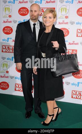 Michelle Collins arrive aux Children's Champions 2009 Awards, Grosvenor House Hotel, Londres. Banque D'Images