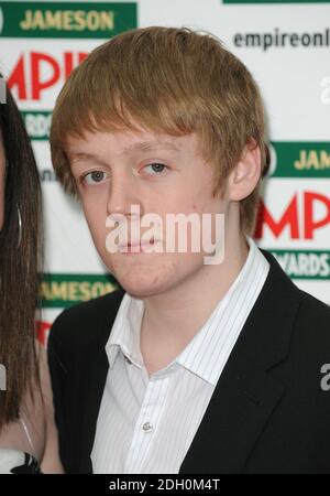 Thomas Turgoose à l'Empire film Awards 2009, Grovesnor House Hotel, Park Lane, Londres. Banque D'Images