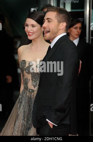 Gemma Arterton et Jake Gyllenhaal arrivent au Prince of Persia World Premiere, vue Cinema, Westfield Centre, West London. Banque D'Images