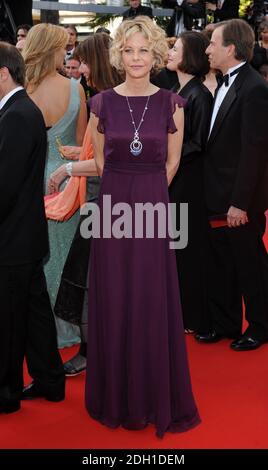 Meg Ryan arrive à la première de Biutiful, dans le cadre du 63e Festival de Cannes, qui se tient au Festival de Palais à Cannes, France. Banque D'Images