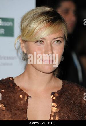 Maria Sharapova arrivant au WTA Pre Wimbledon Party 2010, Kensington Roof Gardens, Kensington, Londres. Banque D'Images