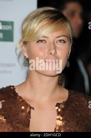 Maria Sharapova arrivant au WTA Pre Wimbledon Party 2010, Kensington Roof Gardens, Kensington, Londres. Banque D'Images