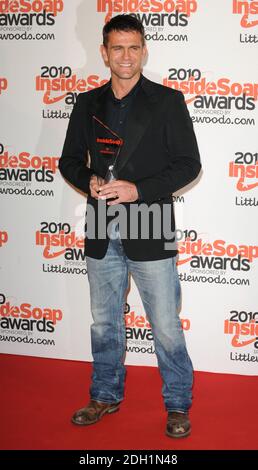 Scott Maslen au Inside SOAP Awards 2010, Shaka Zulu, Camden, Londres. Banque D'Images