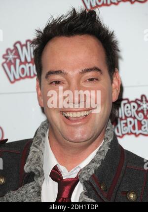 Craig Revel Horwood au Winter Wonderland à Hyde Park, Londres. Banque D'Images