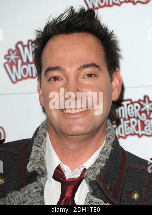 Craig Revel Horwood au Winter Wonderland à Hyde Park, Londres. Banque D'Images