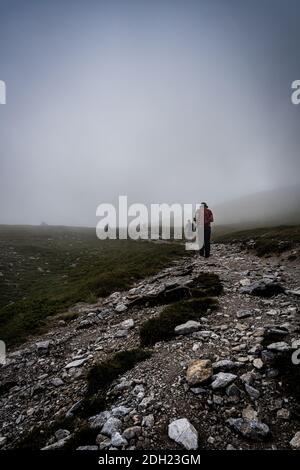 Olympe de montagne en grèce. Paysage alpin en haute altitude. Banque D'Images