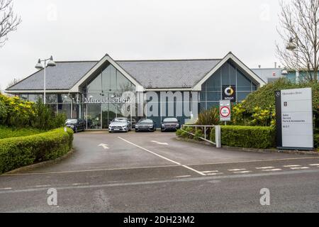 Mercedes-Benz de Bath, Peasedown St John, Bath, Angleterre, Royaume-Uni Banque D'Images