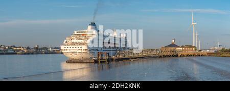 Royaume-Uni, Angleterre, Essex, Tilbury, terminal de croisière de Londres Banque D'Images