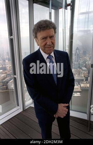 GRANDE-BRETAGNE / Londres /Irvine Sellar, Président de Sellar Property Group, développeur de The Shard sur 6. Mars 2013. Banque D'Images