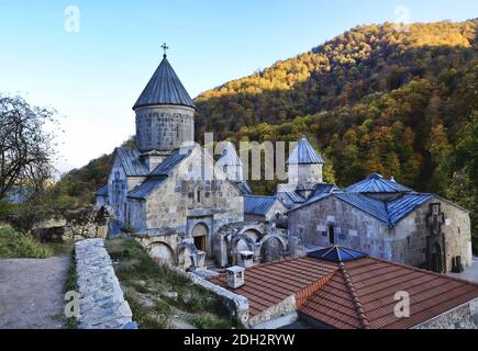 Le monastère d'haghartsine en Dilijan, Arménie, Asie Banque D'Images