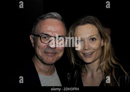 Caroline Vigneaux suspendu la soirée de la derniere représentation 'Caroline Vigneaux quitte la robe' au Palais des glaces à Paris, France, 01 juillet 2017. Photo par Alain Apaydin/ABACAPRESS.COM Banque D'Images