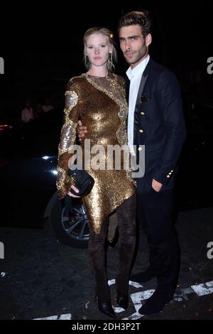 Lara Stone et Jon Kortajarena assistent au dîner de la Fondation Vogue dans le cadre de la semaine de la haute-Couture d'automne 2017/18 à Paris, France, le 04 juillet 2017. Photo d'Aurore Marechal/ABACAPRESS.COM Banque D'Images