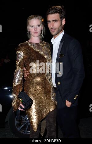 Lara Stone et Jon Kortajarena assistent au dîner de la Fondation Vogue dans le cadre de la semaine de la haute-Couture d'automne 2017/18 à Paris, France, le 04 juillet 2017. Photo d'Aurore Marechal/ABACAPRESS.COM Banque D'Images