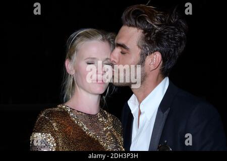 Lara Stone et Jon Kortajarena assistent au dîner de la Fondation Vogue dans le cadre de la semaine de la haute-Couture d'automne 2017/18 à Paris, France, le 04 juillet 2017. Photo d'Aurore Marechal/ABACAPRESS.COM Banque D'Images