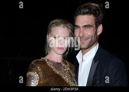 Lara Stone et Jon Kortajarena assistent au dîner de la Fondation Vogue dans le cadre de la semaine de la haute-Couture d'automne 2017/18 à Paris, France, le 04 juillet 2017. Photo d'Aurore Marechal/ABACAPRESS.COM Banque D'Images