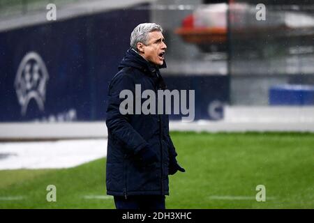 Milan, Italie. 09e décembre 2020. MILAN, ITALIE - 09 décembre 2020 : Luis Castro du FC Shakhtar Donetsk réagit lors du match de football du groupe B de la Ligue des champions de l'UEFA entre le FC Internazionale et le FC Shakhtar Donetsk. (Photo de Nicolò Campo/Sipa USA) crédit: SIPA USA/Alay Live News Banque D'Images