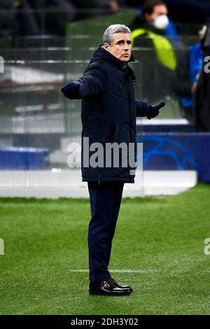 Milan, Italie. 09e décembre 2020. MILAN, ITALIE - 09 décembre 2020 : Luis Castro du FC Shakhtar Donetsk réagit lors du match de football du groupe B de la Ligue des champions de l'UEFA entre le FC Internazionale et le FC Shakhtar Donetsk. (Photo de Nicolò Campo/Sipa USA) crédit: SIPA USA/Alay Live News Banque D'Images