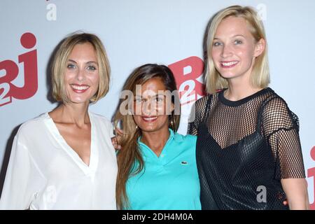 Davia Martelli, Maeva Anissa et Marine paquet assistent à la première NRJ12 de les vacances des Anges, Bienvenue chez les Grecs à l'Elysée Biarritz à Paris, France le 24 Aout 2017. Photo d'Aurore Marechal/ABACAPRESS.COM Banque D'Images