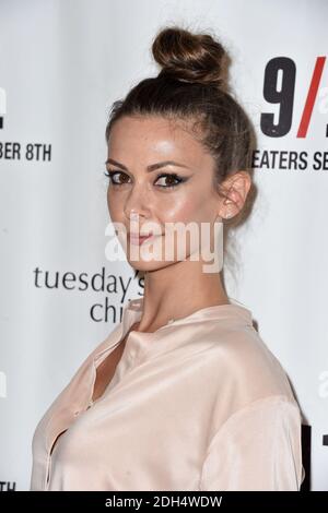 Olga Fonda participe à la première du « 9/11 » d'Atlas distribution Company au Linwood Dunn Theatre le 29 août 2017 à Los Angeles, Californie, États-Unis. Photo de Lionel Hahn/ABACAPRESS.COM Banque D'Images