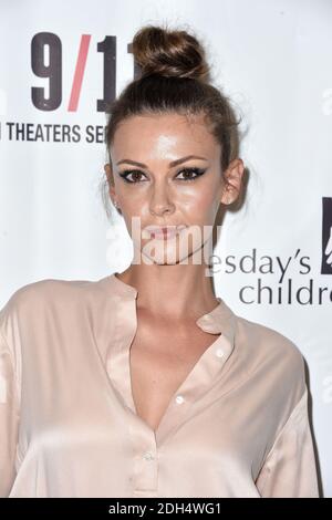 Olga Fonda participe à la première du « 9/11 » d'Atlas distribution Company au Linwood Dunn Theatre le 29 août 2017 à Los Angeles, Californie, États-Unis. Photo de Lionel Hahn/ABACAPRESS.COM Banque D'Images