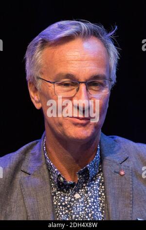 Laurent PetitGuillaume pour France musique à la présentation de programmation de radio France pour 2016/17 à Paris, France, le 30 août 2017. Photo de Nasser Berzane/ABACAPRESS.COM Banque D'Images