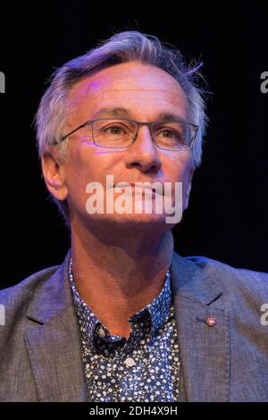 Laurent PetitGuillaume pour France musique à la présentation de programmation de radio France pour 2016/17 à Paris, France, le 30 août 2017. Photo de Nasser Berzane/ABACAPRESS.COM Banque D'Images