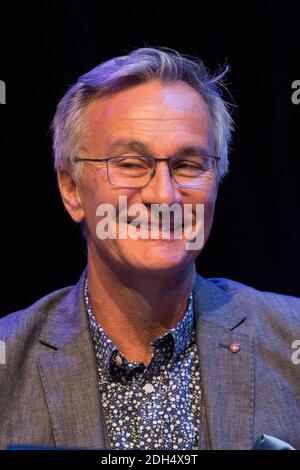 Laurent PetitGuillaume pour France musique à la présentation de programmation de radio France pour 2016/17 à Paris, France, le 30 août 2017. Photo de Nasser Berzane/ABACAPRESS.COM Banque D'Images