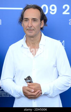 Alexandre Desplat participe à la séance photo de la forme de l'eau lors du 74e Festival international du film de Venise (Mostra di Venezia) au Lido, à Venise, en Italie, le 31 août 2017. Photo d'Aurore Marechal/ABACAPRESS.COM Banque D'Images