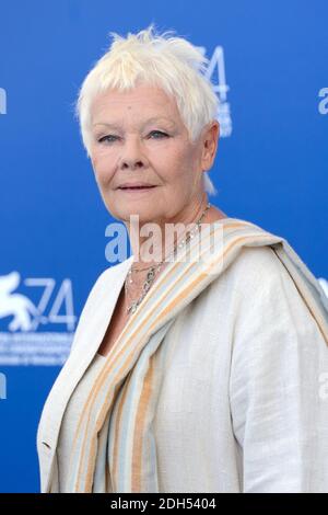 Judi Dench participe au Victoria et Abdul Photocall lors du 74e Festival International du film de Venise (Mostra di Venezia) au Lido, Venise, Italie, le 03 septembre 2017. Photo d'Aurore Marechal/ABACAPRESS.COM Banque D'Images