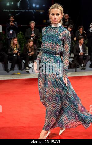 L'actrice britannique Laura Bailey arrive à la première de Victoria & Abdul au 74e Festival international du film de Venise, en Italie, le 3 septembre 2017. Photo de Marco Piovanotto/ABACAPRESS.COM Banque D'Images