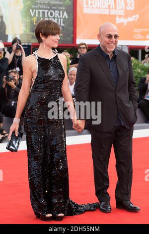 Prendre le tapis rouge pour la première projection de 'una famiglia' au 74e Festival International du film de Venise (Mostra), Venise, le 4 septembre 2017. Photo de Marco Piovanotto/ABACAPRESS.COM Banque D'Images