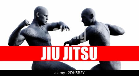 Jiu jitsu Banque D'Images
