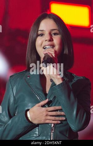 Marina Kaye au concert après l'attribution du mercredi des Jeux Olympiques de 2024 à Paris, France, le 15 septembre 2017. Photo de Nasser Berzane/ABACAPRESS.COM Banque D'Images
