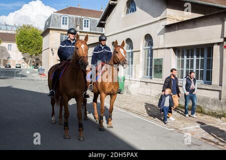 Illustration de l'Ecole militaire dans le cadre des Journées européennes du Patrimoine à Paris, France, le 16 septembre 2017. Photo de David Boyer/ABACAPRESS.COM Banque D'Images