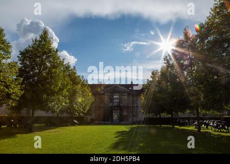 Jardin - Illustration de l'Ecole militaire dans le cadre des Journées européennes du Patrimoine à Paris, France, le 16 septembre 2017. Photo de David Boyer/ABACAPRESS.COM Banque D'Images