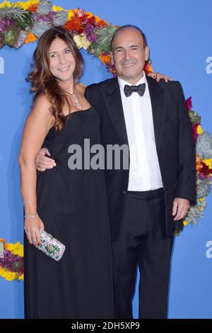 Philippe Journo et sa femme Karine assistent au Gala de l'Opéra National de Paris a l'Opéra Garnier a Paris, France le 21 septembre 2017. Photo d'Aurore Marechal/ABACAPRESS.COM Banque D'Images