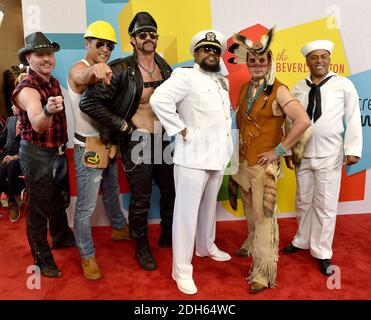 Chad Freeman, James Kwong, J.J. Lippold, Angel Morales, Victor Willis, Sonny Earl of Village les gens assistent aux Streamy Awards 2017 à l'hôtel Beverly Hilton le 26 septembre 2017 à Beverly Hills, Los Angeles, CA, États-Unis. Photo de Lionel Hahn/ABACAPRESS.COM Banque D'Images