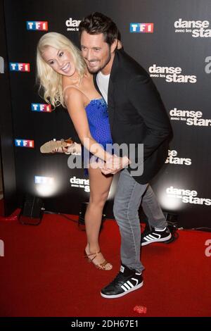 Vincent Cerutti, Katrina Patchett à danse avec les stars 8 photocall à Paris, France, septembre 28 2017. Photo de Nasser Berzane/ABACAPRESS.COM Banque D'Images