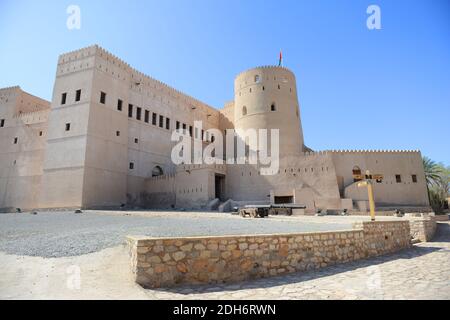 Fort Al Rustaq en Oman. Banque D'Images