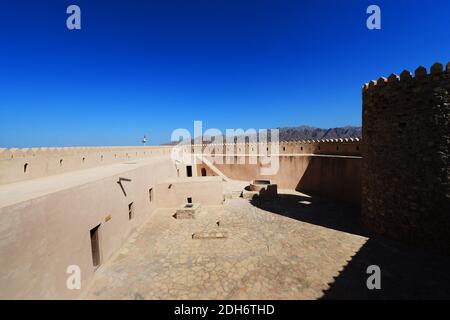 Fort Al Rustaq en Oman. Banque D'Images