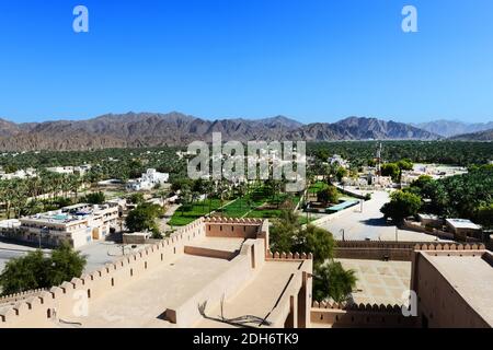 Fort Al Rustaq en Oman. Banque D'Images